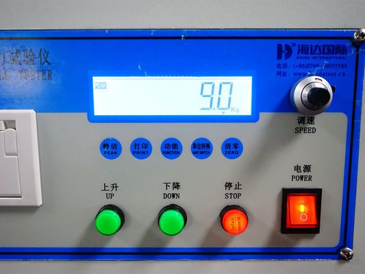 Máy kiểm tra độ bền kéo máy tính để bàn 300mm / phút có thể điều chỉnh tốc độ