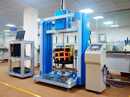 Thiết bị kiểm tra đồ nội thất Điều khiển PLC BIFMA X5.1 Ghế văn phòng Máy kiểm tra tác động rơi