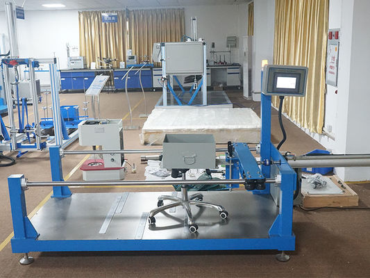 Ghế văn phòng Máy kiểm tra độ bền Caster Máy kiểm tra nội thất phòng thí nghiệm với một pha 900W