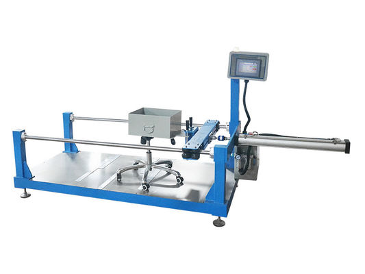 Ghế văn phòng Máy kiểm tra độ bền Caster Máy kiểm tra nội thất phòng thí nghiệm với một pha 900W