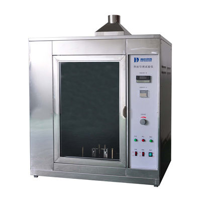 Thiết bị thử nghiệm trong phòng thí nghiệm Đánh giá nguy cơ cháy / Máy thử lửa dây nóng Ni80/Cr20 IEC60695-2-20