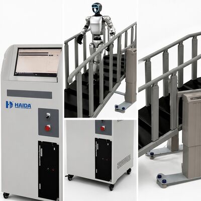 Trạm Kiểm tra Leo Cầu thang Robot, Thiết bị Kiểm tra Leo Cầu thang, Thông số Cầu thang Tùy chỉnh, Điều khiển PLC, Lan can Chống rơi