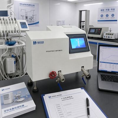 Đơn vị điều trị nha khoa Máy kiểm tra mất áp suất tiêu cực Máy kiểm tra suy giảm áp suất 0,01 kpa Phân giải Thiết bị nha khoa