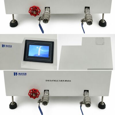 Đơn vị điều trị nha khoa Máy kiểm tra mất áp suất tiêu cực Máy kiểm tra suy giảm áp suất 0,01 kpa Phân giải Thiết bị nha khoa