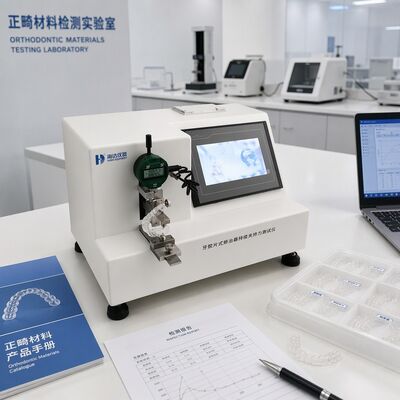 Dental Aligner Clamping Force Tester Clear Aligner Testing Machine Equipment Orthodontic Force Gauge 0.001N Độ chính xác độ phân giải